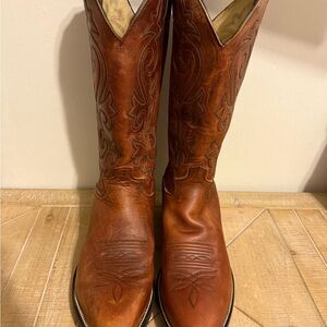 Justin Boots Men's Rich Brown Western Boots